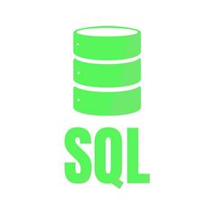 SQL数据库图标标志设计应用程序SQL数据库图标标志设计应用程序绿色登记与影子