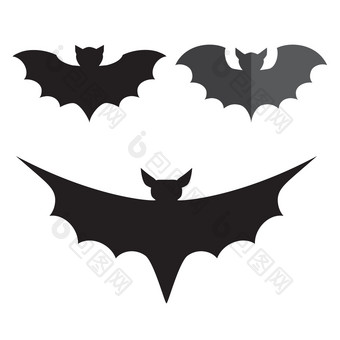 有趣的万圣节神秘吸血鬼轮廓黑暗令人毛骨悚然的蝙蝠怪物孤立的白色背景有趣的万圣节神秘吸血鬼轮廓黑暗令人毛骨悚然的蝙蝠怪物孤立的从白色背景