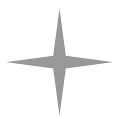 孤立的灰色的明星图标排名马克孤立的灰色的和黑色的明星图标排名马克与四个射线现代简单的最喜欢的标志装饰象征为网站设计网络按钮移动应用程序