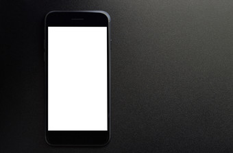 电话显示白色屏幕黑色的背景