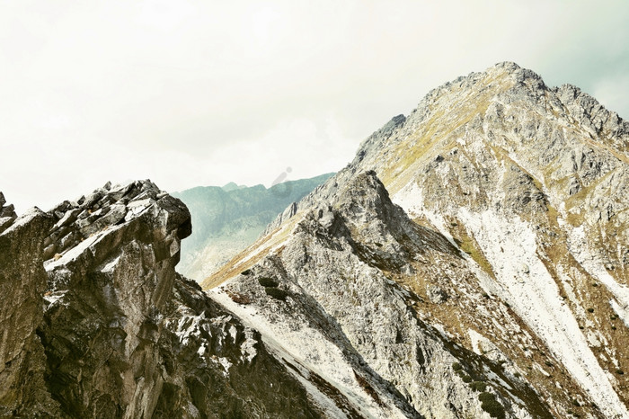 高塔特拉山山峰图片