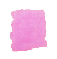 色彩斑斓的粉红色的水彩背景明亮的刷中风白色背景