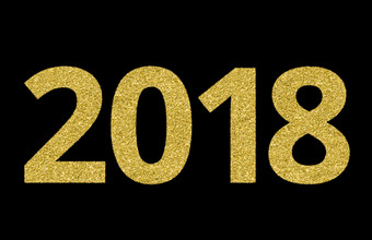 黄金闪闪发光的黑色的背景象征新一年为你的问候卡设计