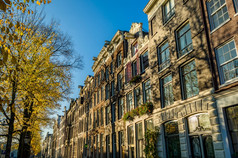 典型的荷兰体系结构阿姆斯特丹的荷兰