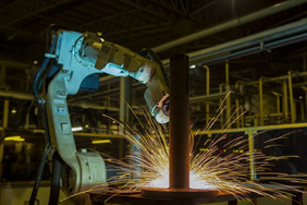 工业机器人是运动焊接汽车部分