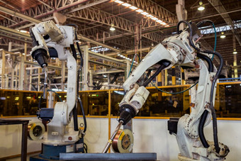 机器人是焊接测试运行程序