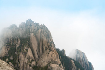 景观黄山山黄色的山<strong>安徽</strong>中国