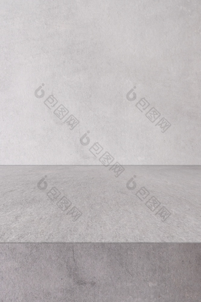灰色的水泥阶段背景产品显示讲台上灰色混凝土石头背景与复制空间站显示产品演讲模拟模板横幅海报壁纸