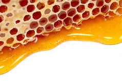 金蜂蜜下降背景纹理