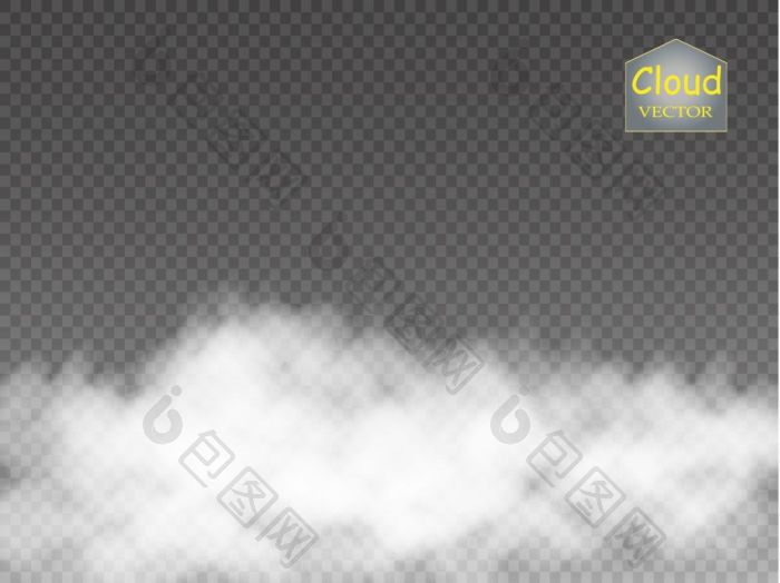 雾烟孤立的透明的特殊的效果向量暗晦雾png下载-包图网