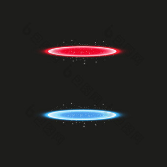 魔法幻想门户网站未来主义的传送光效果蓝色的和红色的蜡烛射线晚上场景与火花透明的背景空光效果的讲台上迪斯科俱乐部舞池魔法幻想门户网站未来主义的传送光效果蓝色的和红色的蜡烛射线晚上场景与火花透明的背景空光图片