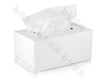 打开组织盒子孤立的白色背景打开组织盒子孤立的白色背景