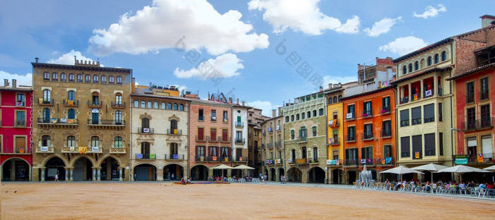 vic西班牙6月的广场最大vic加泰罗尼亚西班牙广场最大vic加泰罗尼亚西班牙