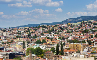 的萨拉热窝的资本城市波斯尼亚和黑塞哥维纳萨拉热窝的资本城市波斯尼亚和黑塞哥维纳