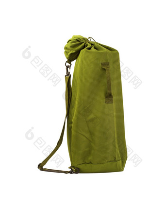 绿色袋为携带瑜伽垫绿色袋为携带瑜伽垫白色背景