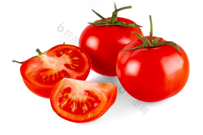 的新鲜的西红柿孤立的白色backgrond的新鲜的西红柿孤立的白色backgrond