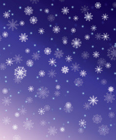下降雪圣诞节卡冬天摘要背景插图