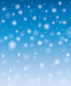 下降雪圣诞节卡冬天摘要背景插图