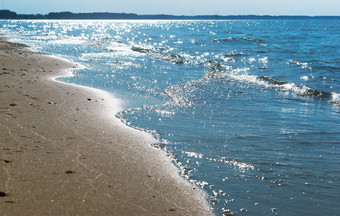 海水泡沫海波的兴奋的海岸海的水沸腾海岸线海波的兴奋的海岸海海水泡沫的水沸腾海岸线
