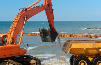 建设设备的海岸的建设防波堤沿海保护<strong>措施</strong>沿海保护<strong>措施</strong>建设设备的海岸的建设防波堤