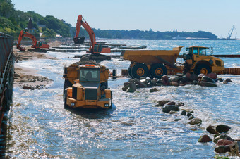 建设设备的海岸的建设<strong>防波堤</strong>沿海保护措施沿海保护措施建设设备的海岸的建设<strong>防波堤</strong>