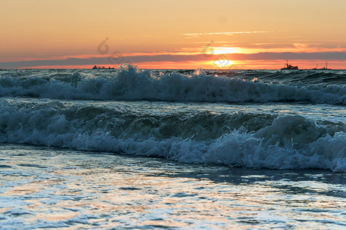 日落的海日出的海海岸日出的海海岸日落的海