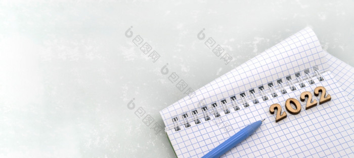 笔记本和笔的灰色木数字日期空白表纸和蓝色的笔笔记本和笔的表格木数字日期空白表纸和圆珠笔笔