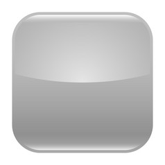 灰色的光滑的按钮空白图标广场空形状孤立的形式背景向量插图图形元素为网络互联网设计