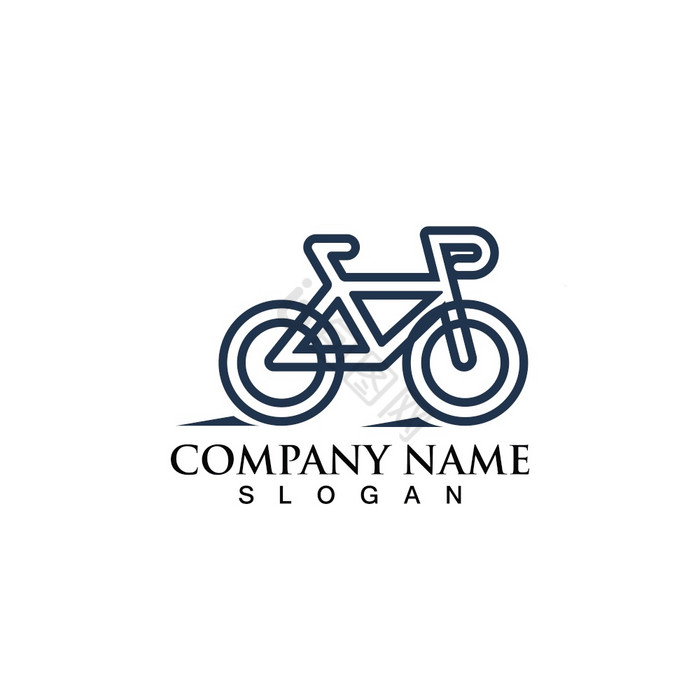 自行车自行车图标向量骑自行车标志为自行车图片