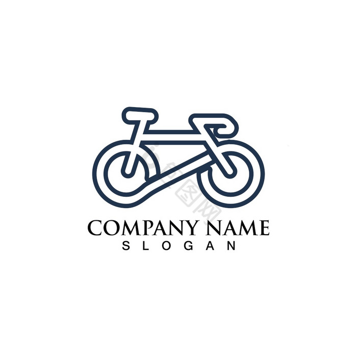 自行车自行车图标向量骑自行车标志为自行车图片