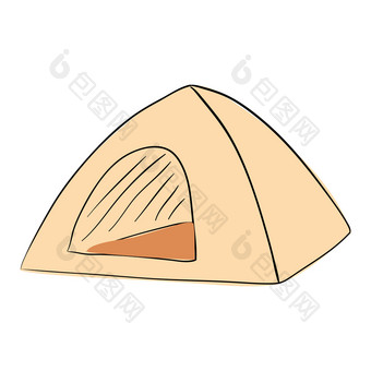 帐篷<strong>野营</strong>草图风格<strong>野营</strong>墨水笔调和房子移动首页帐篷<strong>野营</strong>墨水笔调和房子移动首页