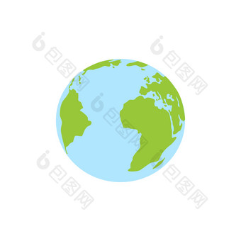 地球地球图标平地球地球图标向量插图为网络横幅网络移动infographics全球地球非洲美国大陆地球地球图标平地球地球图标向量插图为网络横幅