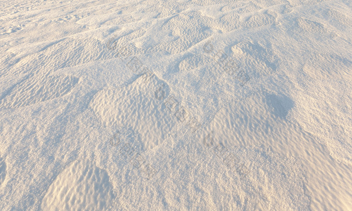 的领土的场覆盖与纯雪的冬天季节特写镜头照片雪表面