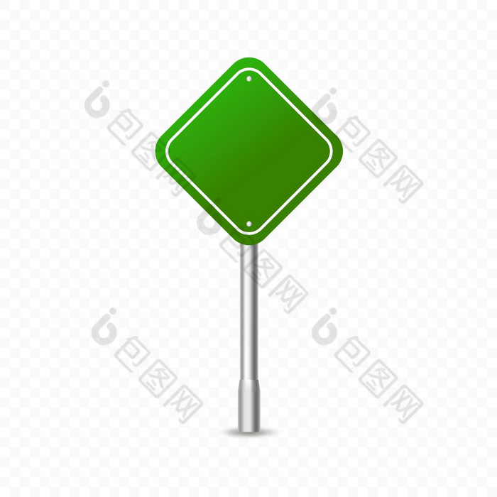 绿色交通标志图标高速公路招牌原型向量金属指针孤立的透明的背景绿色交通标志图标高速公路招牌原型金属指针孤立的透明的背景