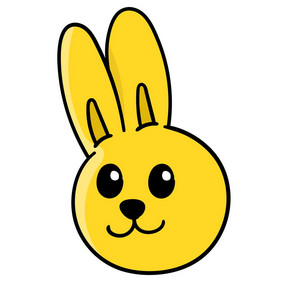 的兔子头表情符号