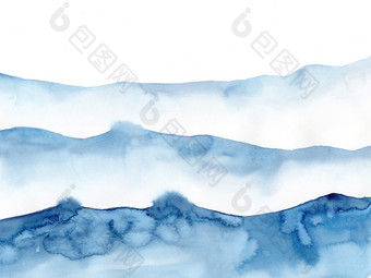 水彩蓝色的冬天下雪背景看就像波和海原始绘画水彩画纸插图为装饰元素背景与海洋水极简主义单色水彩蓝色的冬天下雪背景看就像波和海原始绘画水彩画纸插图为装饰元素背景与海洋水极简主义单色
