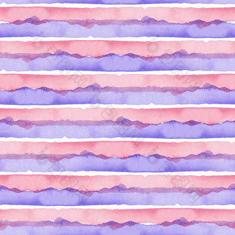 摘要粉红色的蓝色的条纹水彩背景行无缝的模式为织物纺织和纸简单的手画条纹摘要粉红色的蓝色的条纹水彩背景行无缝的模式为织物纺织和纸简单的手画条纹