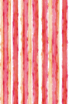 摘要简单的条纹水彩背景粉红色的和橙色颜色无缝的模式为织物纺织和纸简单的手画条纹摘要简单的条纹水彩背景粉红色的和橙色颜色无缝的模式为织物纺织和纸简单的手画条纹