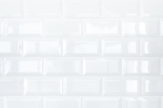 白色陶瓷瓷砖砖墙纹理