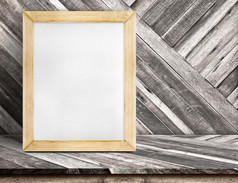空白白板木框架对角木表格对角木墙模板模拟为添加你的设计和离开空间旁边框架为添加更多的文本