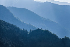 斯瓦涅季山乔治亚州景观高加索地区格鲁吉亚山斯瓦涅季高加索地区