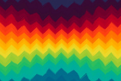 色彩斑斓的条纹梯度为设计横幅海报