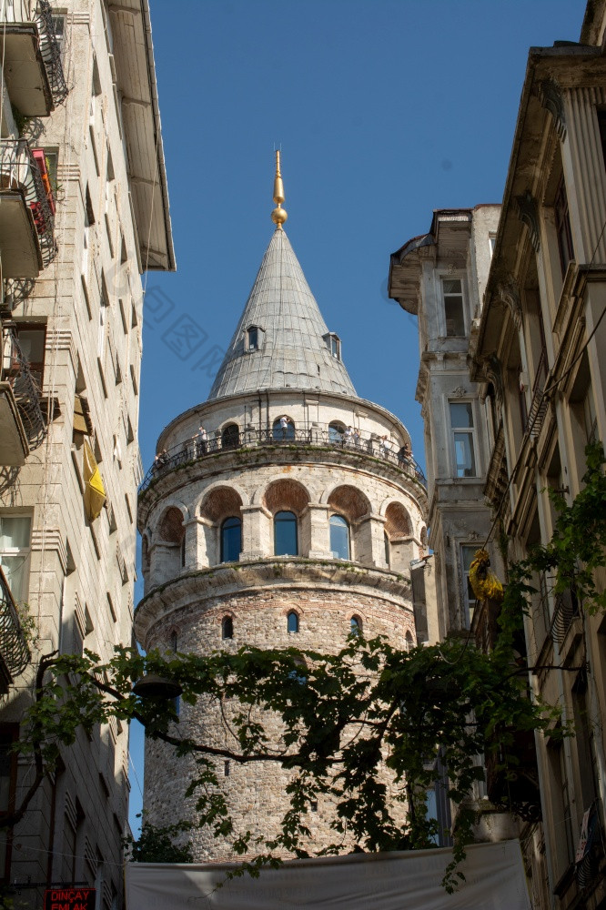 加拉塔塔伊斯坦布尔城市