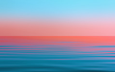 反射的日落的流动水摘要绿松石蓝色的和粉红色的海景背景与运动模糊过滤器潘通色卡颜色的一年生活珊瑚空间为复制和设计