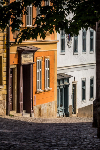 历史房子和街道的中心库特纳时间的捷克共和国欧洲联合国教科文组织世界遗产网站