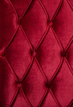 红色的豪华的软垫织物沙发