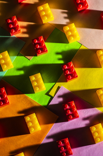 塑料几何多维数据集建设玩具几何形状纸多彩色的背景安<strong>排行</strong>孩子们rsquo玩具圆几何形状塑料砖