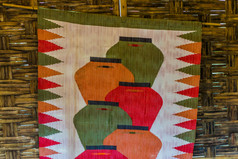 老古董地毯挂的墙室内装饰从非洲