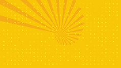 背景与脉动白色圈和太阳黄色的背景背景与脉动白色圈和太阳黄色的背景
