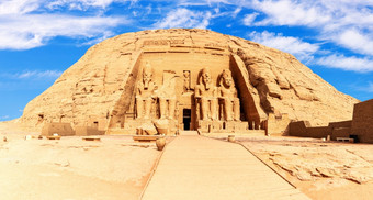 阿布简单的伟大的寺庙Ramesses阿斯旺埃及阿布简单的伟大的寺庙Ramesses阿斯旺埃及